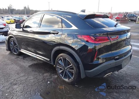 2022 Infiniti Qx55 Sensory Awd z USA, uszkodzony, nr VIN 3PCAJ5L32NF103739